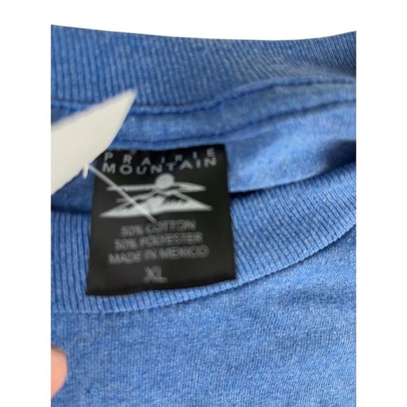 Prairie Mountain Vail Colorado Long Sleeve T-Shirt XL Blue Mountain Graphic NWT - Picture 5 of 7
